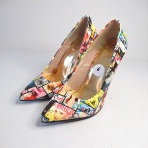Cape Robbin Womens Magazine Covers Heels Pointed Toe Size 6
